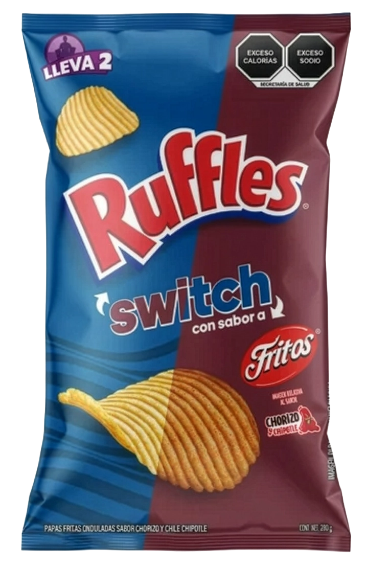 Ruffles Chorizo y Chile Chipotle